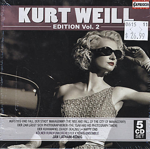 Kurt Weill CD