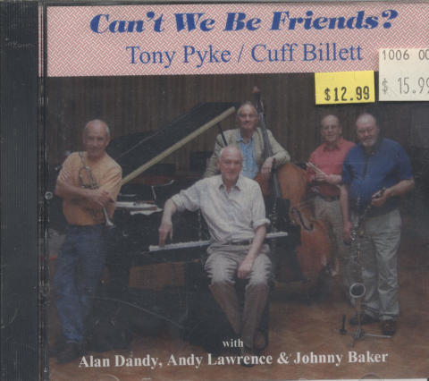 Tony Pyke / Cuff Billett CD