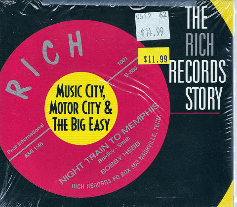 Music City, Motor City & The Big Easy: The Rich Records Story CD