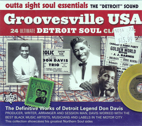 Groovesville USA: Detroit Soul Classics CD