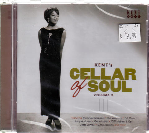 Kent's Cellar of Soul: Volume 3 CD