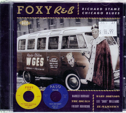 Foxy R&B Richard Stamz Chicago Blues CD