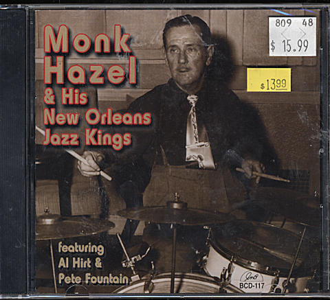 Monk Hazel & His New Orleans Jazz Kings CD
