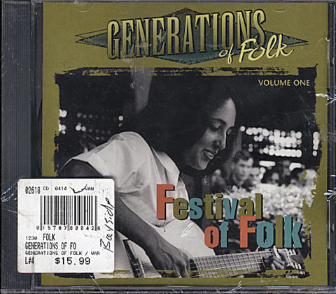 Generations Of Folk (Volume One) CD