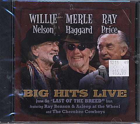 Willie Nelson / Merle Haggard / Ray Price CD