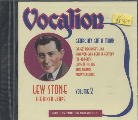 Lew Stone CD