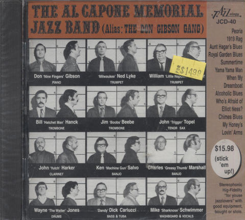 The Al Capone Memorial Jazz Band / The Don Gibson Band CD