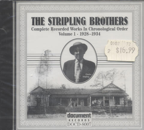 The Stripling Brothers CD