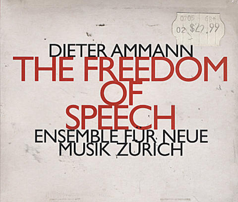 Dieter Ammann CD
