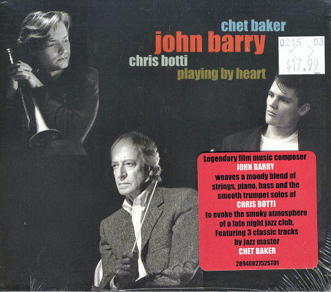 Chet Baker / John Barry / Chris Botti CD