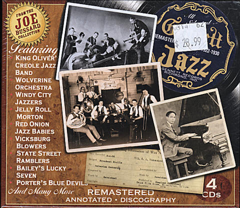 Gennett Jazz 1922-1930 CD