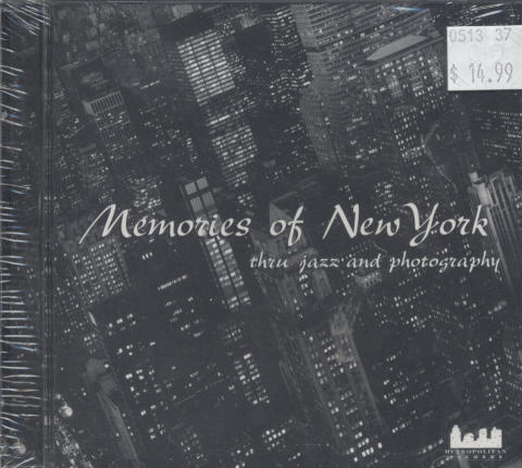 Memories of New York Thru Jazz and Photography CD