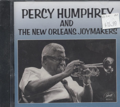 Percy Humphrey and The New Orleans Joymakers CD