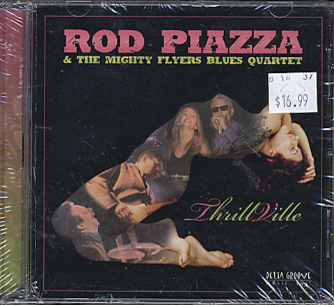 Rod Piazza & The Mighty Flyers Blues Quartet CD