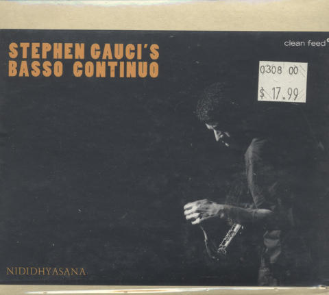 Stephen Gauci's Basso Continuo CD