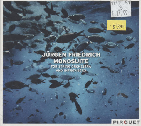 Jurgen Friedrich Monosuite CD