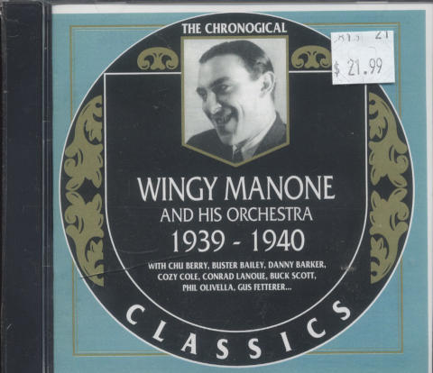 Wingy Manone And His Orchestra CD