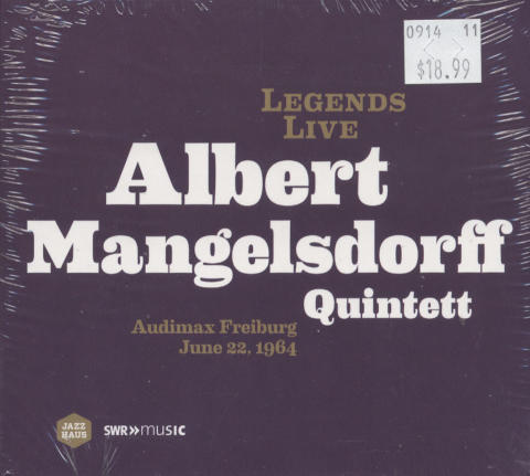 Albert Mangelsdorff Quintett CD