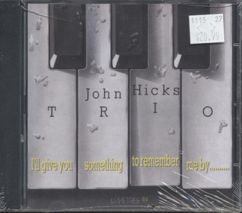 John Hicks Trio CD