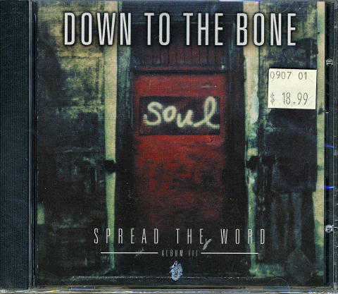 Down to the Bone CD