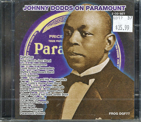 Johnny Dodds on Paramount CD