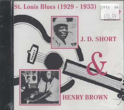 J.D. Short & Henry Brown CD