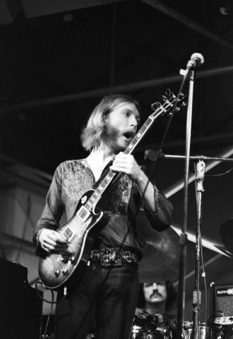 Duane Allman Vintage Concert Photo Fine Art Print from Central