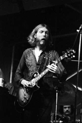 Duane Allman Vintage Concert Photo Fine Art Print from Central Park ...