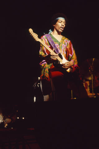 Jimi Hendrix Fine Art Print