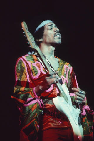Jimi Hendrix Fine Art Print