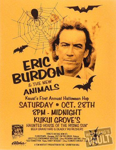 Eric Burdon & The Animals Handbill