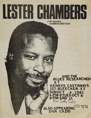 Lester Chambers Handbill