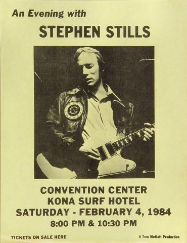 Stephen Stills Handbill