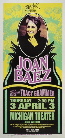 Joan Baez Silkscreen