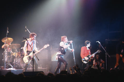 Sex Pistols Vintage Concert Photo Fine Art Print at Wolfgang's