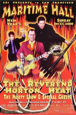 Reverend Horton Heat Poster