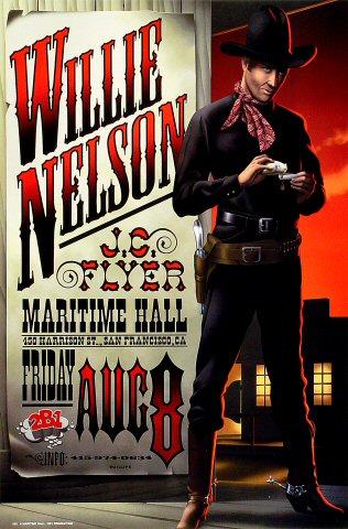 Willie Nelson Poster