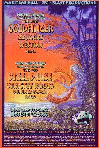 Goldfinger Handbill