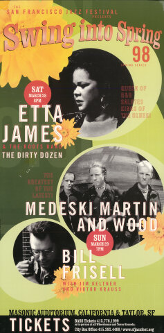 Etta James & The Roots Band Poster