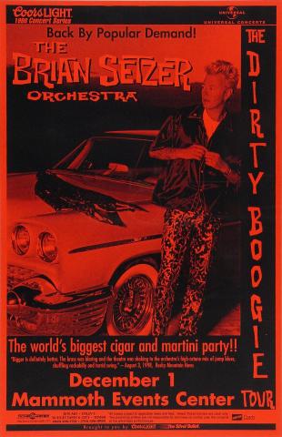 Brian Setzer Orchestra Poster