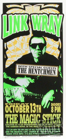 Link Wray Silkscreen