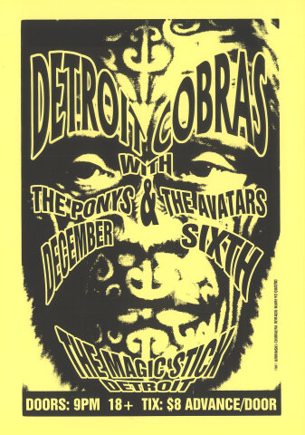 Detroit Cobras Poster