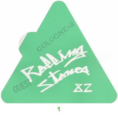 ローリングストーンズバックステージパス The Rolling Stones Backstage Pass from Candlestick Park, Oct