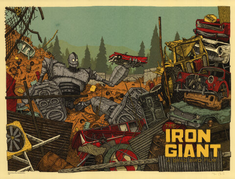 The Iron Giant Silkscreen
