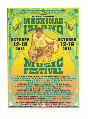 Macknac Island Music Festival Poster