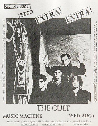 The Cult Handbill