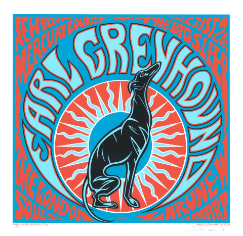 Earl Greyhound Silkscreen