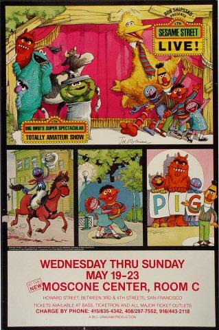 Sesame Street Live Poster
