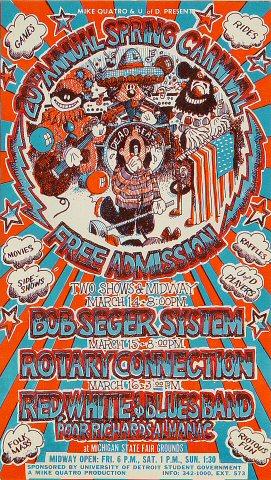 Bob Seger Handbill