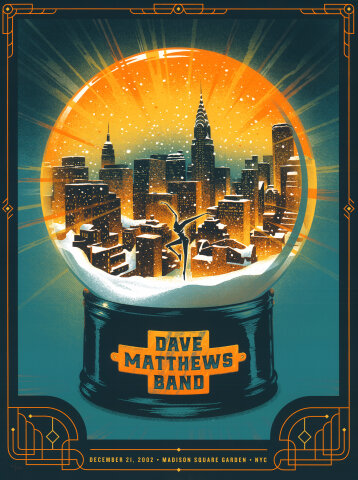 Dave Matthews Band Silkscreen